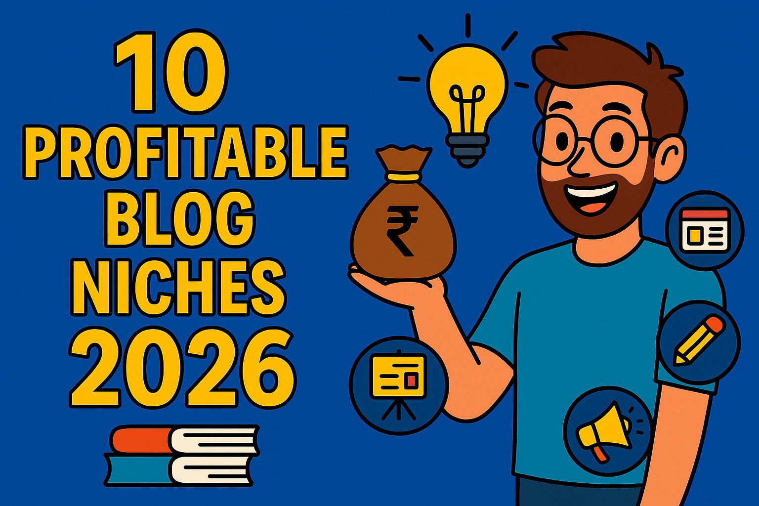 💰 10 Profitable Blog Niches That Can Still Make Money in 2026