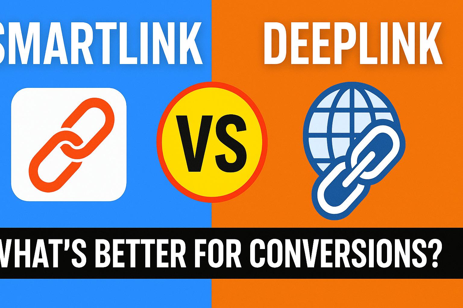 🧠 Smartlink vs Deeplink: What’s Better for Conversions in Affiliate Marketing? 🚀