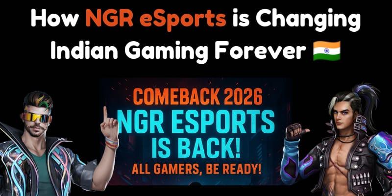 NGR eSports: Building the Future of Indian Gaming 🎮🔥